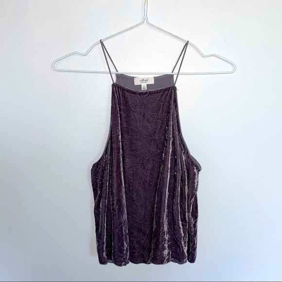Wilfred Silk & Velvet Tank - Picture 3 of 6